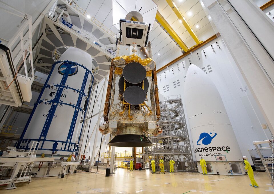 SES-17 satellite prior to launch