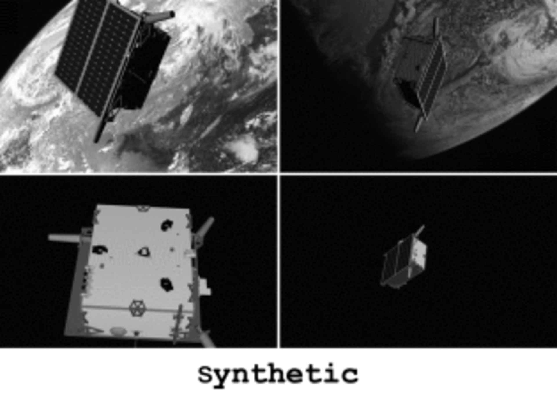 Synthetic satellite images