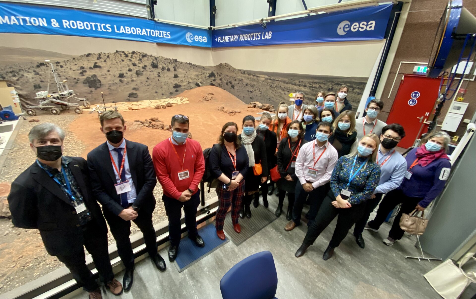 Participants of the 2021 ESA/ECSL Executive Course on Space Law and Policy
