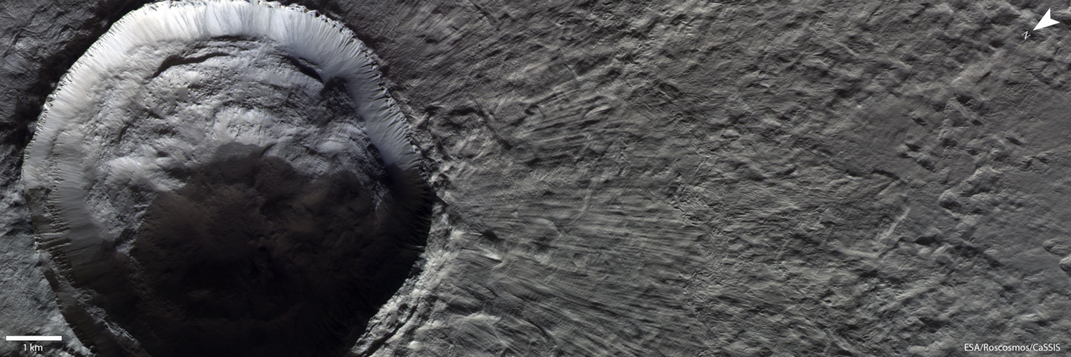 Groovy crater