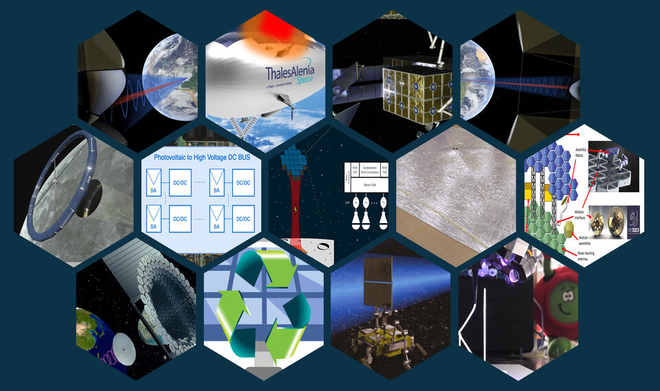 Images submitted for the 13 ideas that were selected for funding