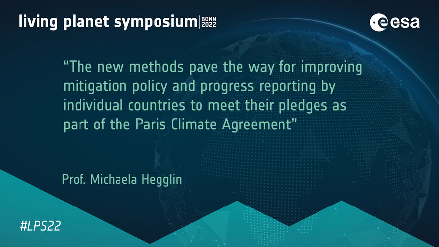Earth observation contributes to Paris Climate Agreement