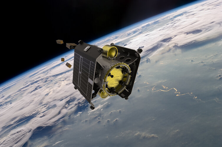 ION satellite carrier by D-Orbit in orbit
