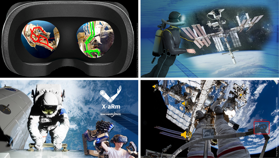 Depictions of the four ideas implemented through the XR reality Campaign in May 2022