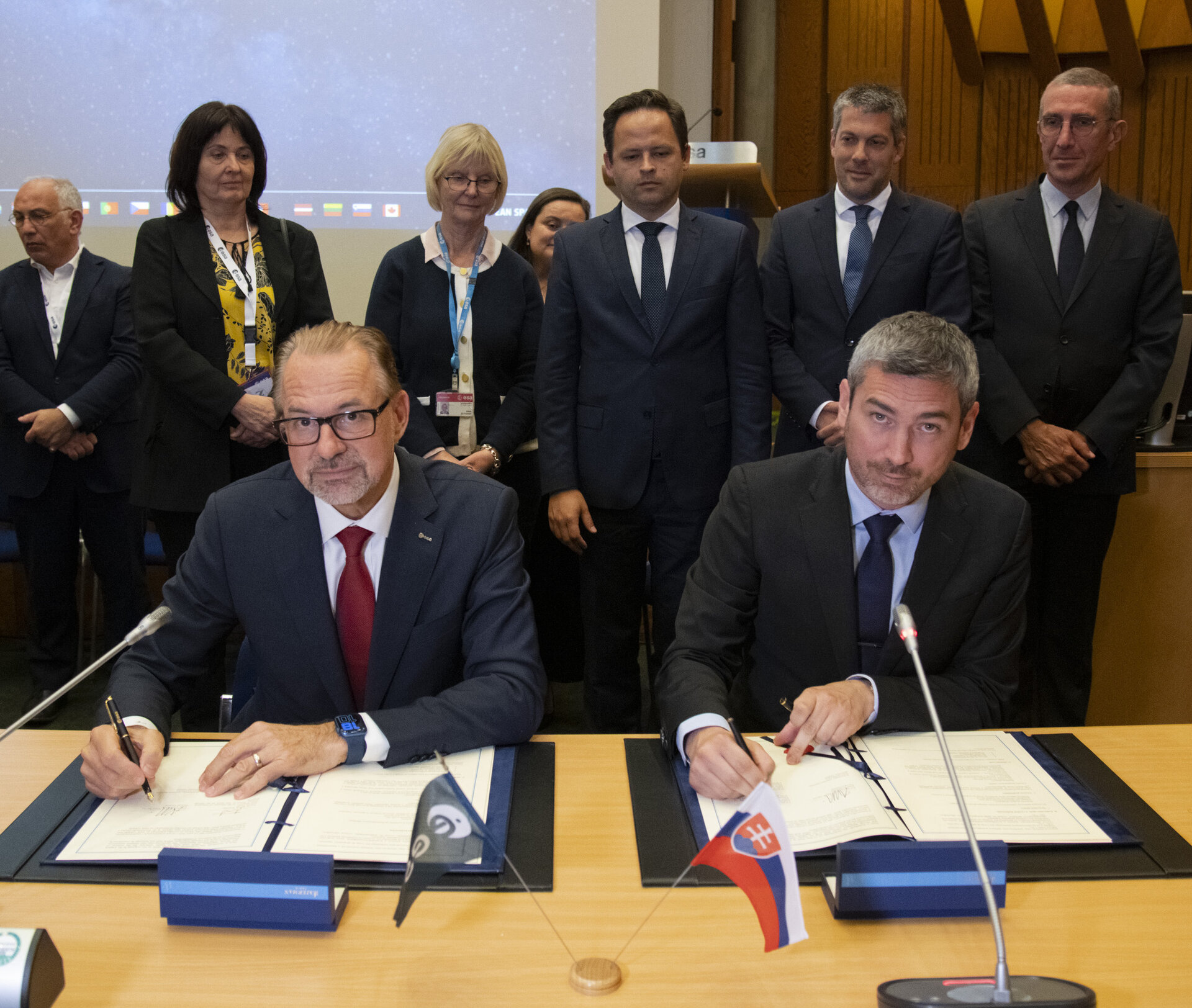 Signing the Association Agreement with Slovakia