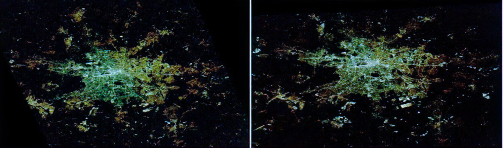 Berlin at night – A decade of changes in street lighting