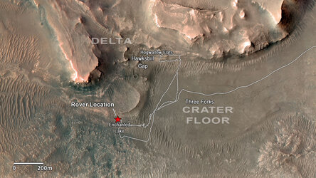 A road trip to Three Forks on Mars