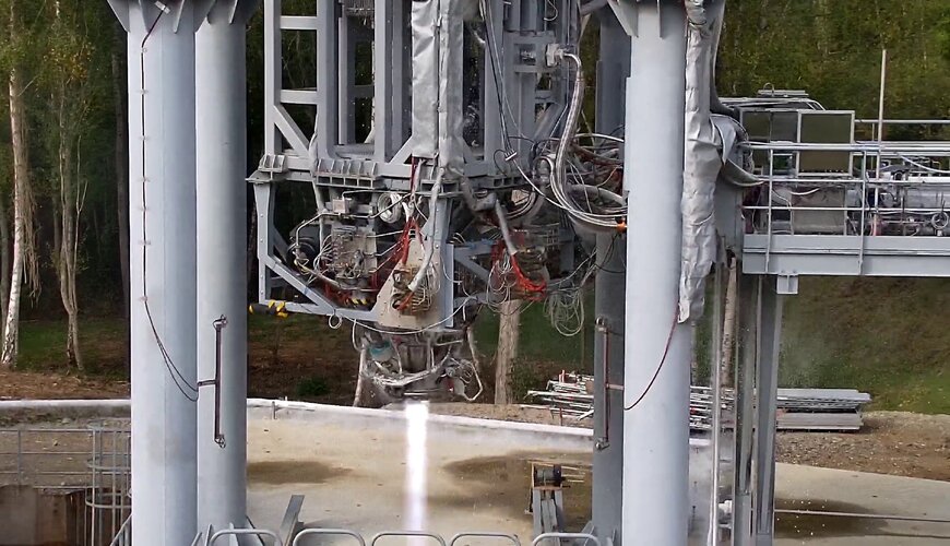 Prometheus ignition on the test bed at Vernon, France