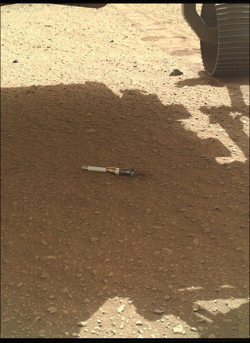 First sample depot on Mars 