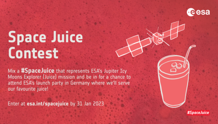 How to enter ESA's #SpaceJuice contest