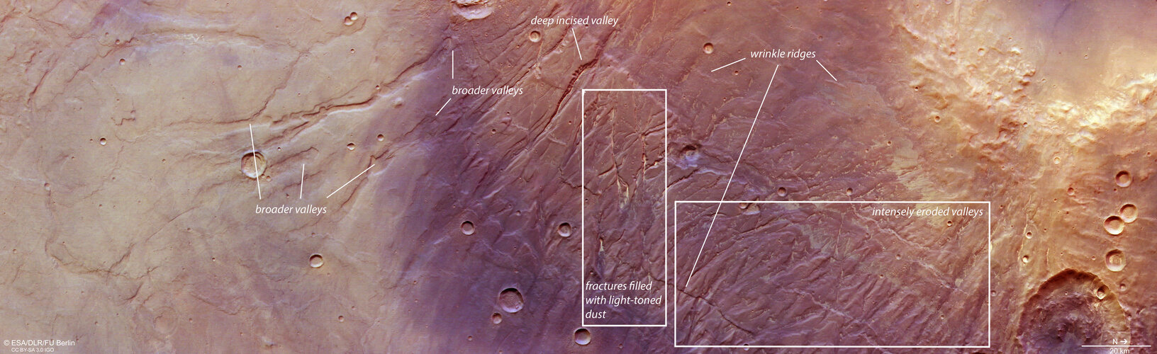 Nectaris Fossae and Protva Valles