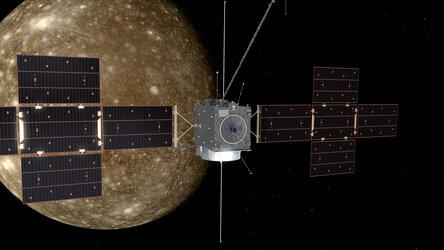 Juice flyby of Callisto (artist’s impression)