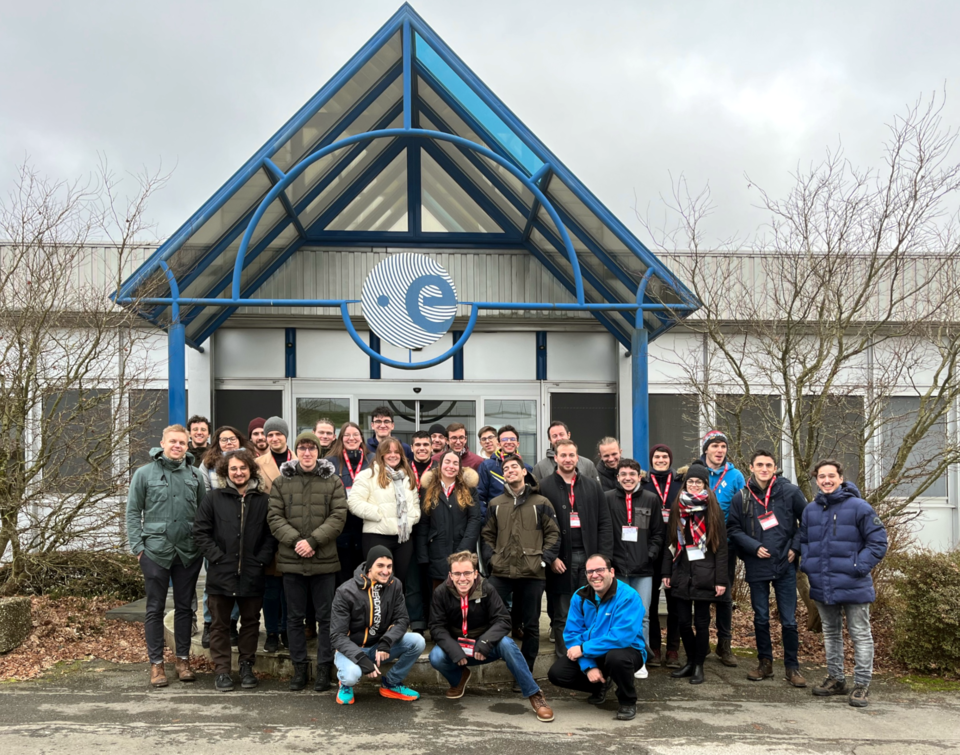 Group photo of students during the pilot Robotics Workshop 2023