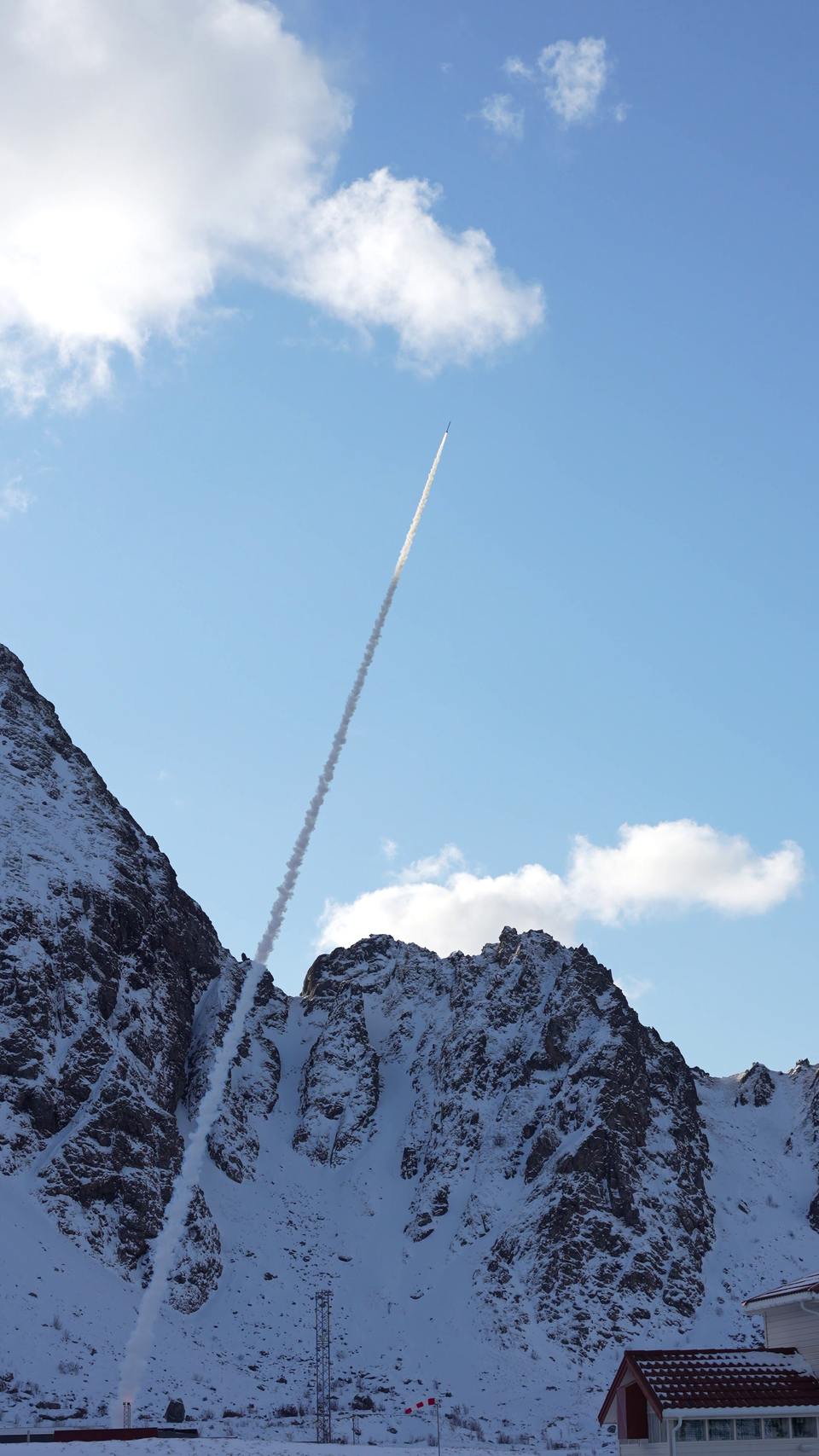 Launch of the student rocket