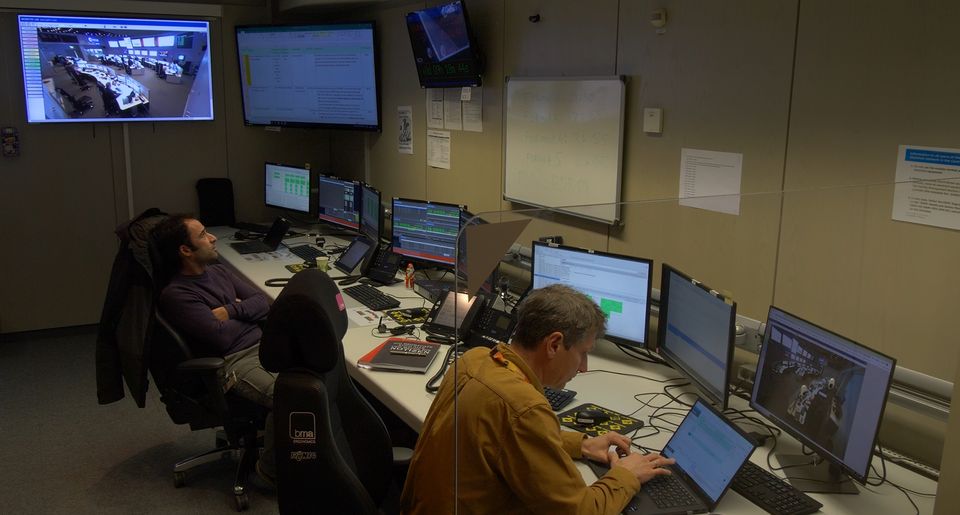 Simulations Officers sit beneath the Main Control Room, creating nightmare scenarios for operators above