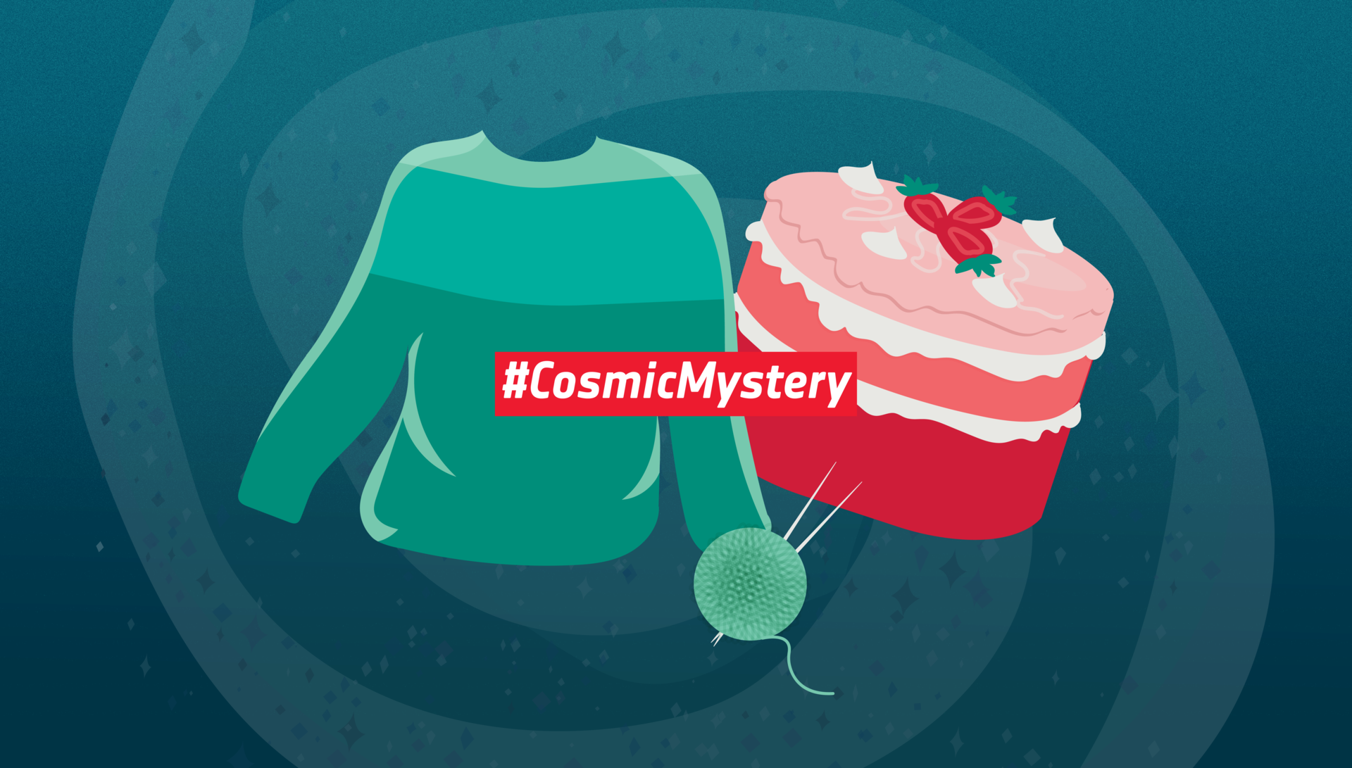 #CosmicMystery contest visual