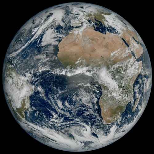Full Earth disc from the Meteosat Third Generation Imager