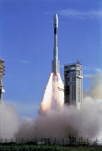 First Ariane 4 launch