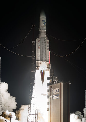 Ariane 5 liftoff