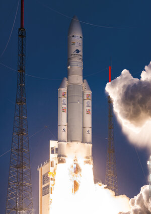 Ariane 5 liftoff