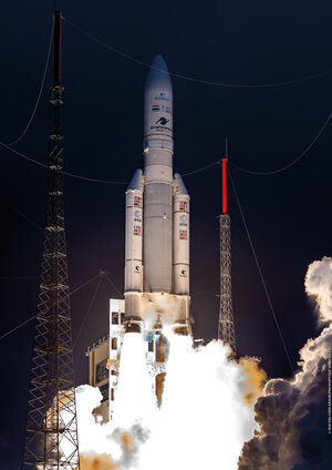 Ariane 5 liftoff