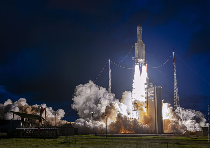 Ariane 5's first launch of 2022
