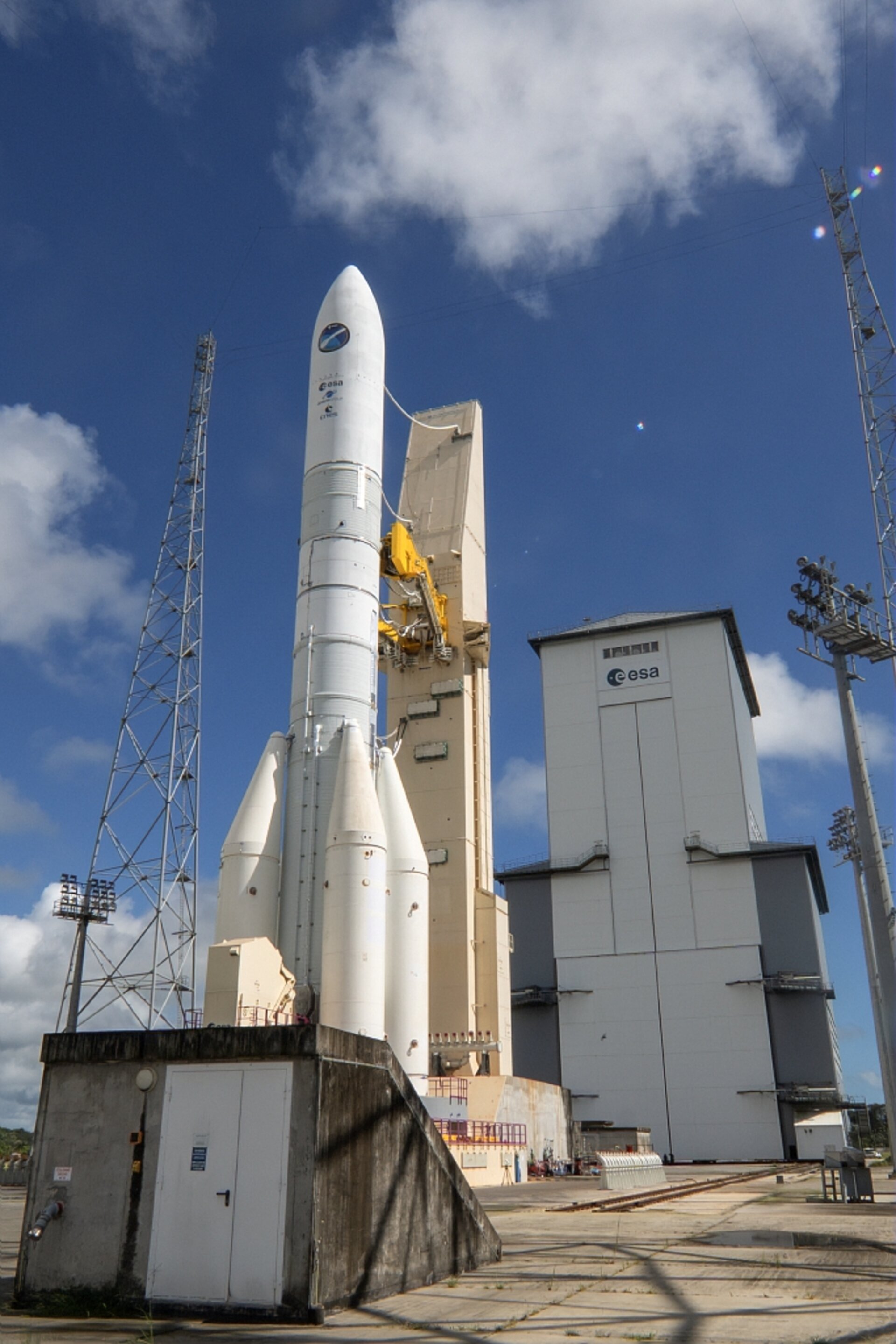Ariane 6 - Test Removal of Mobile Gantry