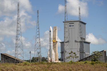 Ariane 6 - Test Removal of Mobile Gantry