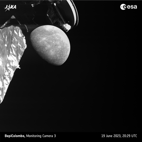 BepiColombo hugs Mercury