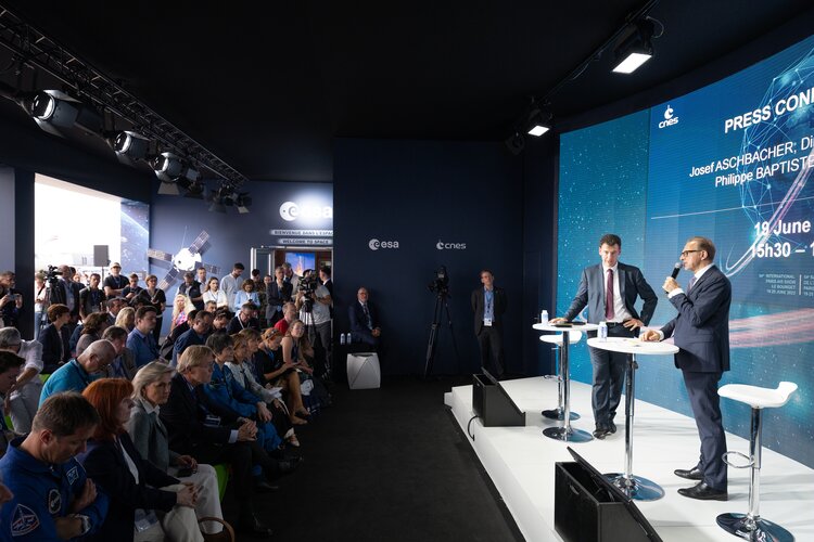 Paris Air Show - ESA/CNES Kick-off Press conference