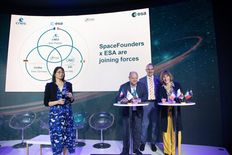 ESA signs contract with Space Founders