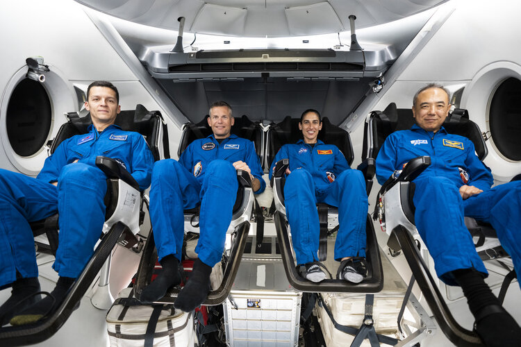 SpaceX Crew-7 that will launch to the ISS in summer of 2023. 
