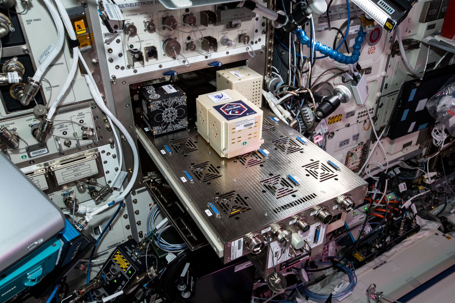 IceCubes Facility on the ISS