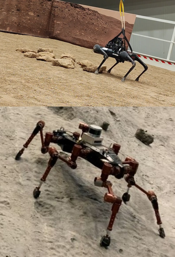 Multiple legged mobility robots