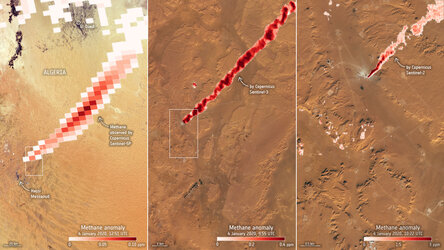 A three-tiered approach for methane detection