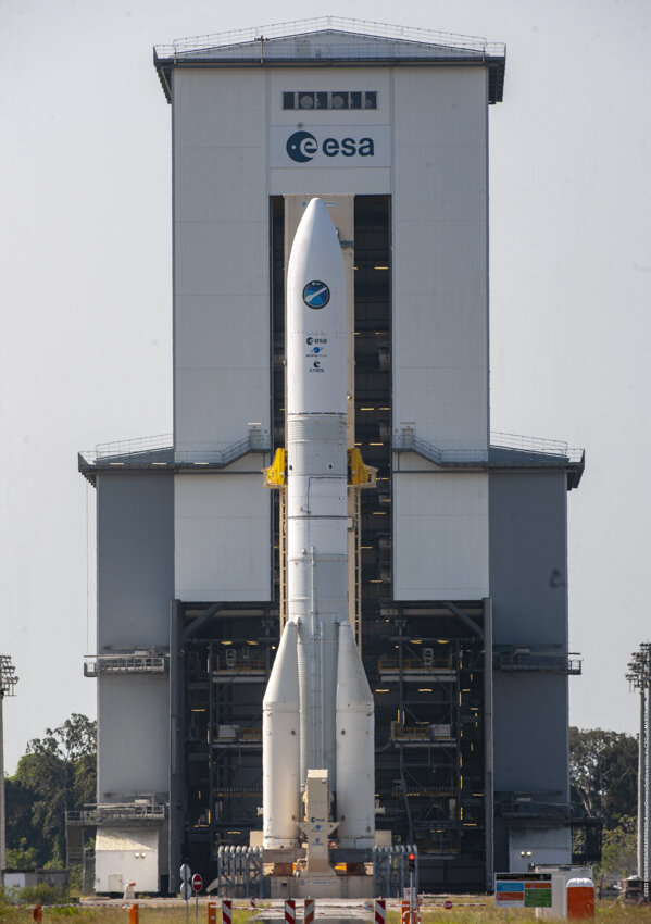 Essai à feu de l'étage principal d'Ariane 6 sur son pas de tir