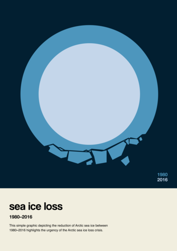 Sea ice loss