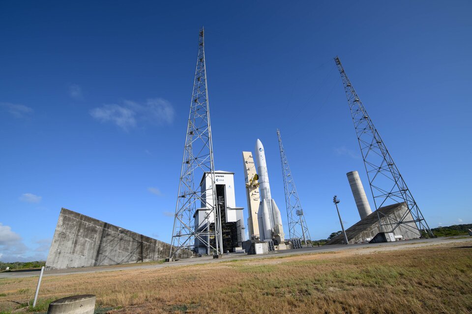 L'Ariane 6 prima del test 