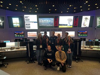 Simulations inside ESA’s main control room