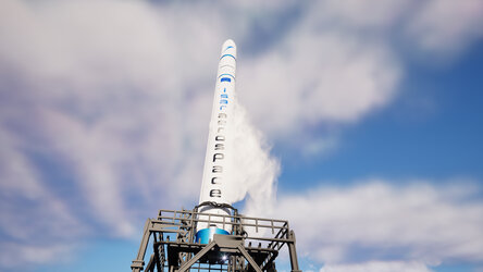 Spectrum on Andøya Spaceport launch pad