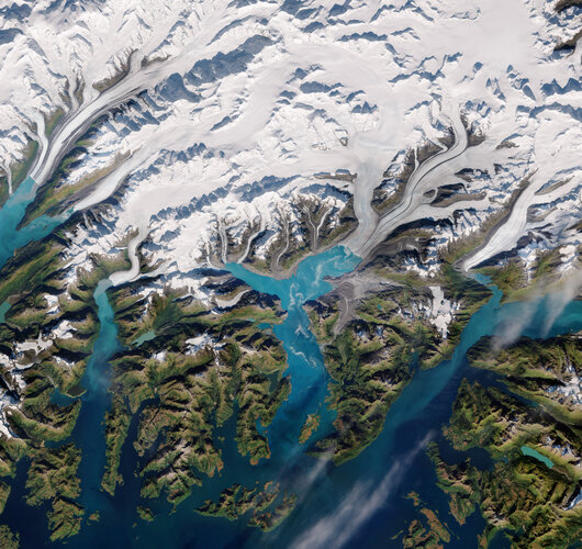 The Copernicus Sentinel-2 mission takes us over Alaska’s Columbia Glacier, one of the fastest changing glaciers in the world.