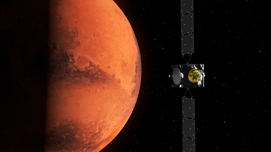 Hera's Mars swingby