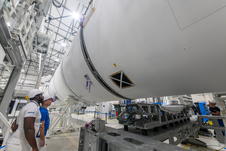 Ariane 6 core for first flight