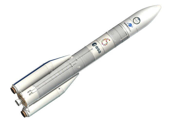 Artist's view of the Ariane 6