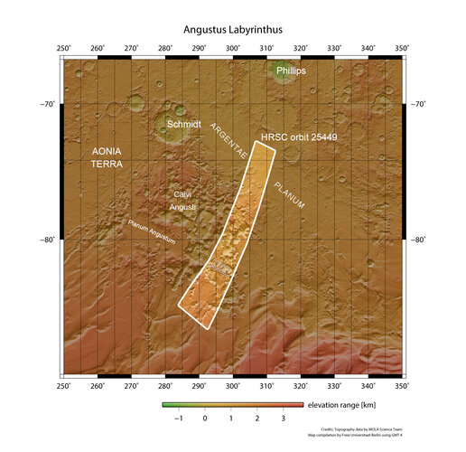 Mars Inca City in context