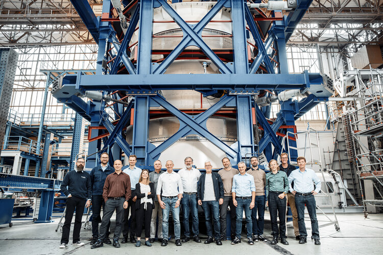 Ariane 6 structure development team