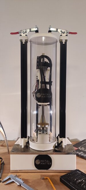 A prototype of the vacuum printer onboard Orbital Matter’s Replicator CubeSat