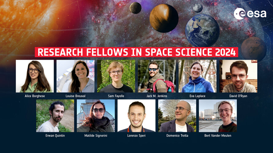 Research Fellows in space science 2024