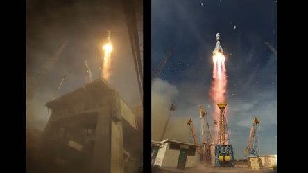 Soyuz VS03 preparations and liftoff