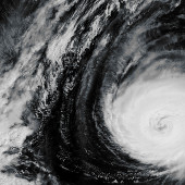 Typhoon Melor captured by Envisat in 2009